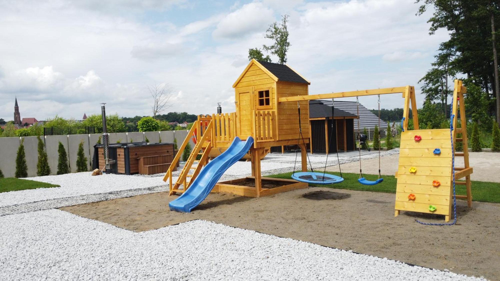 Raj Nad Jeziorem With Sauna Jacuzzi Apartment